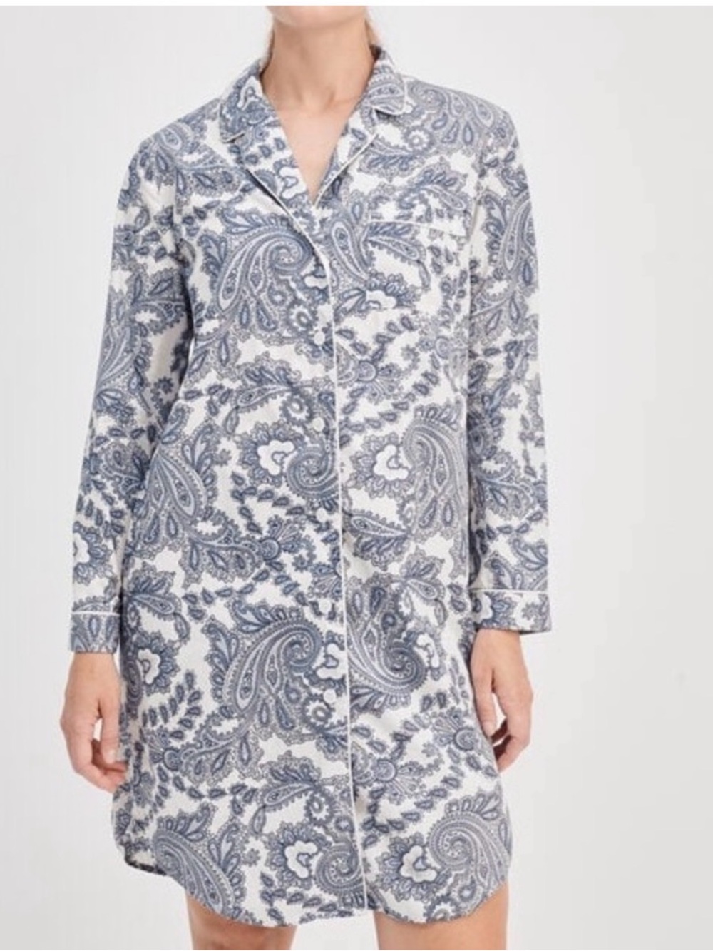 Brand New Haven Well Within Organic Cotton Poplin Sleep Shirt